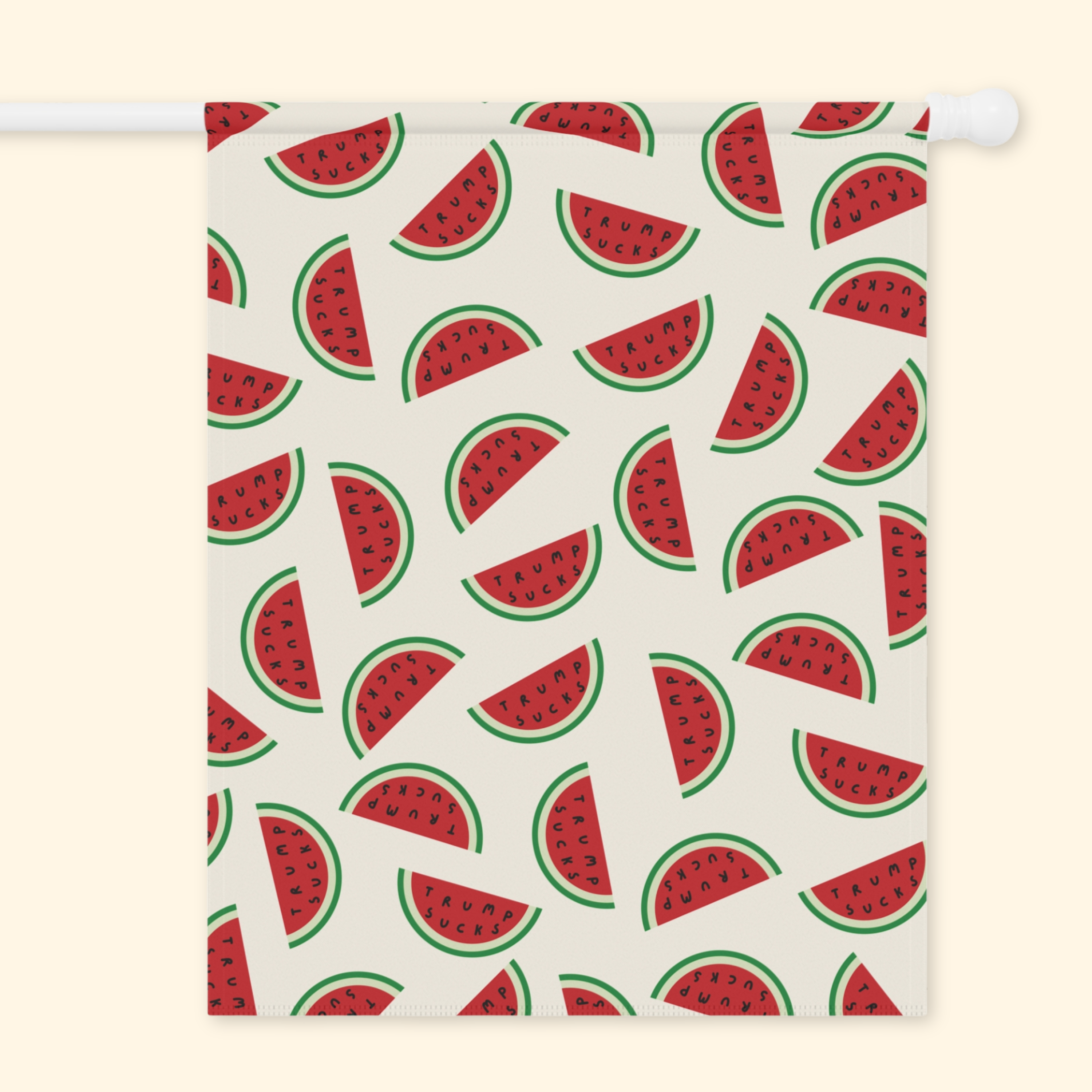 Trump Sucks Watermelon Seed Flag