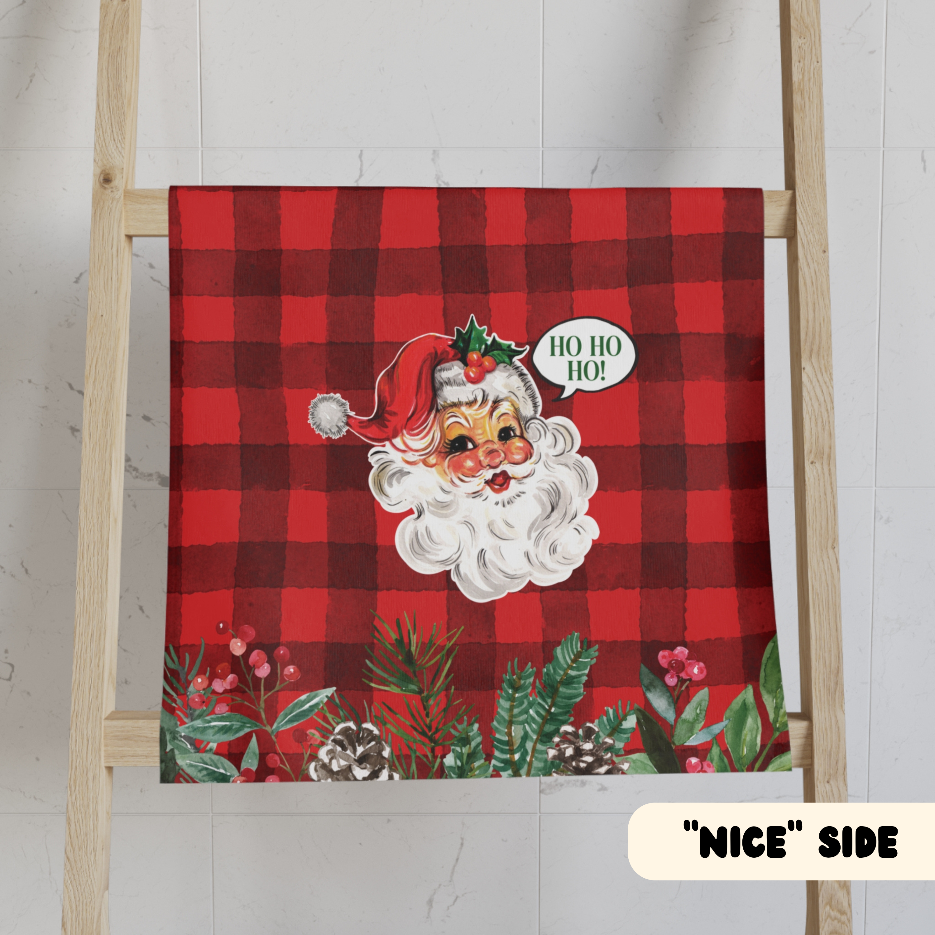 Reversible F*ck Trump Santa Hand Towel