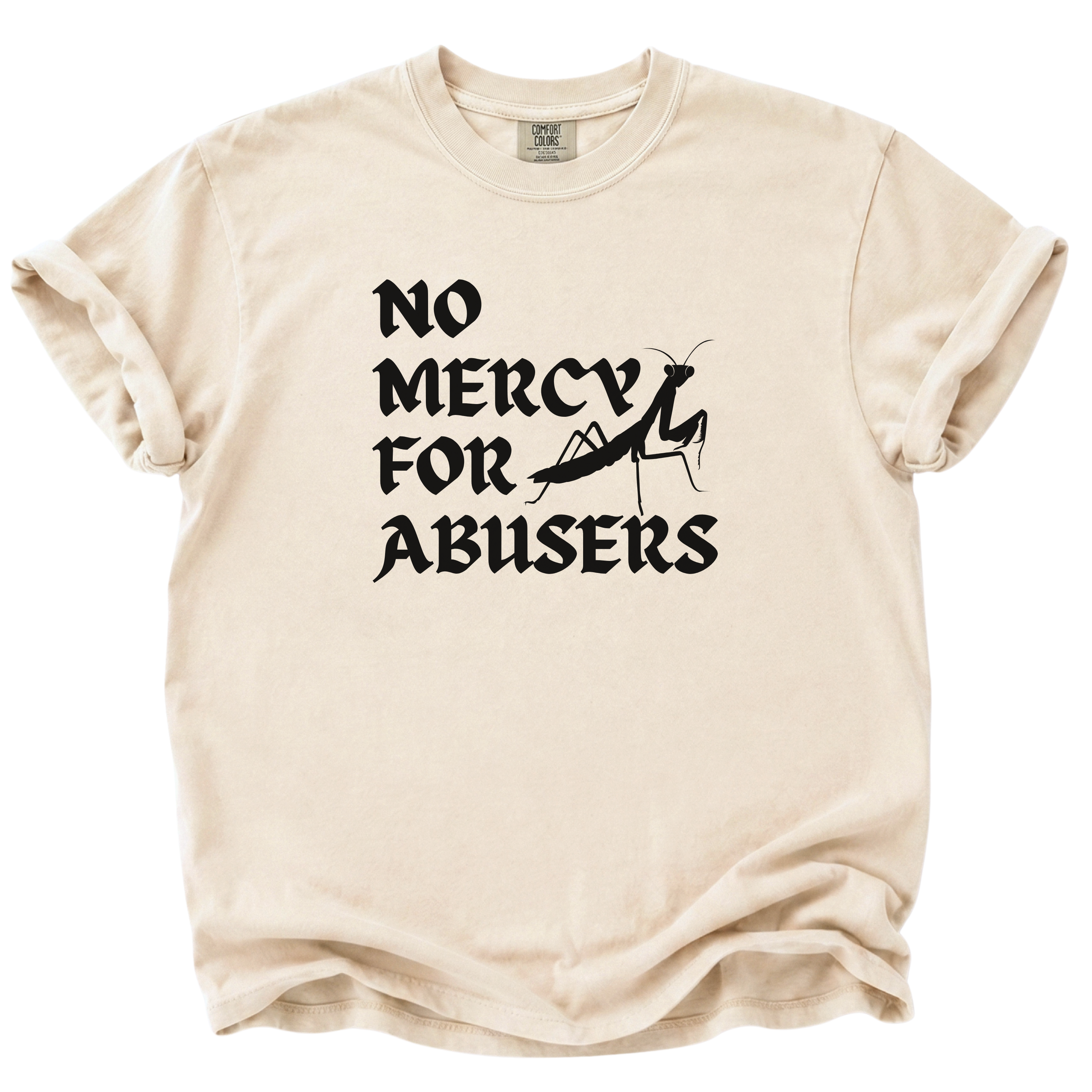 No Mercy for Abusers T-Shirt