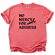 No Mercy for Abusers T-Shirt