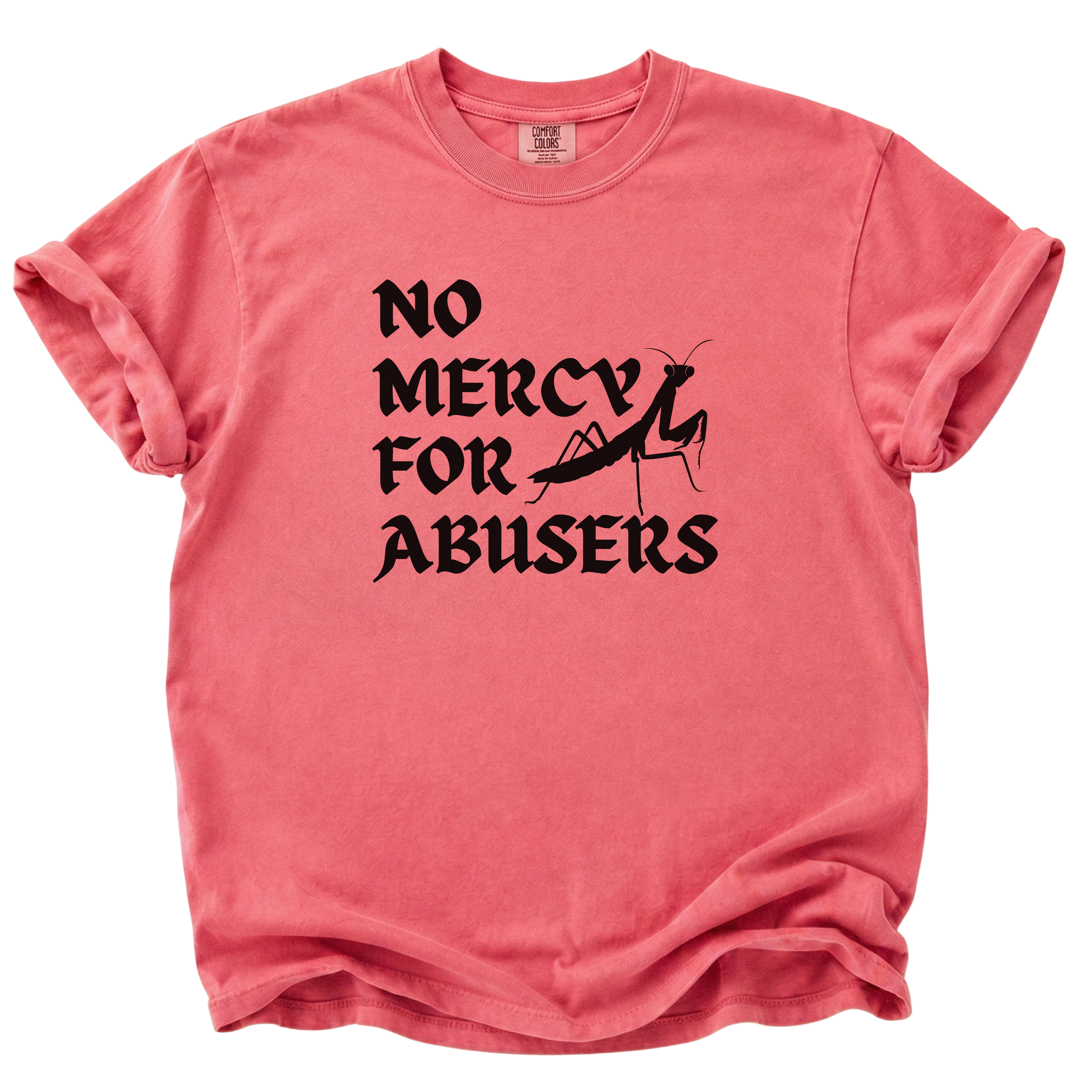 No Mercy for Abusers T-Shirt