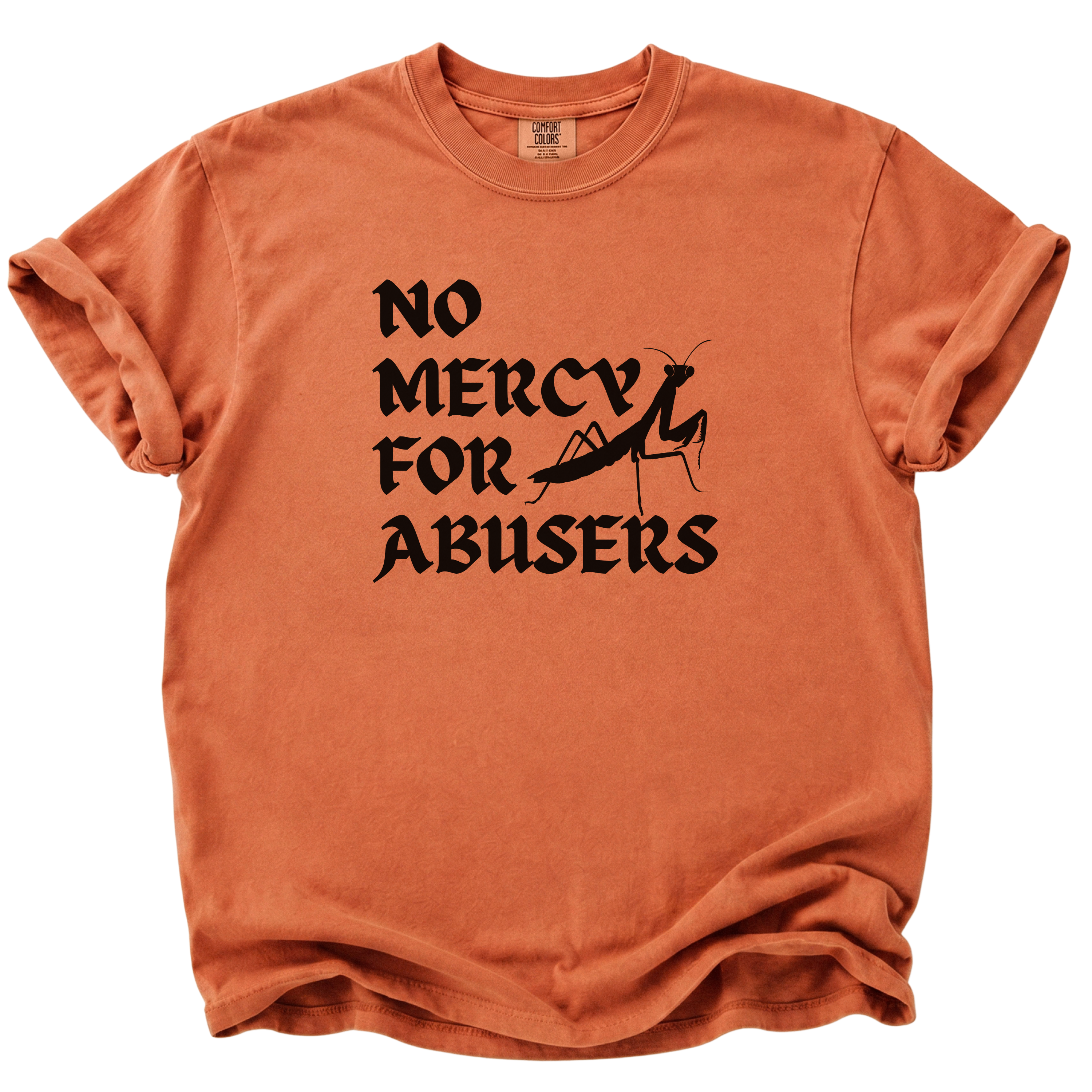 No Mercy for Abusers T-Shirt