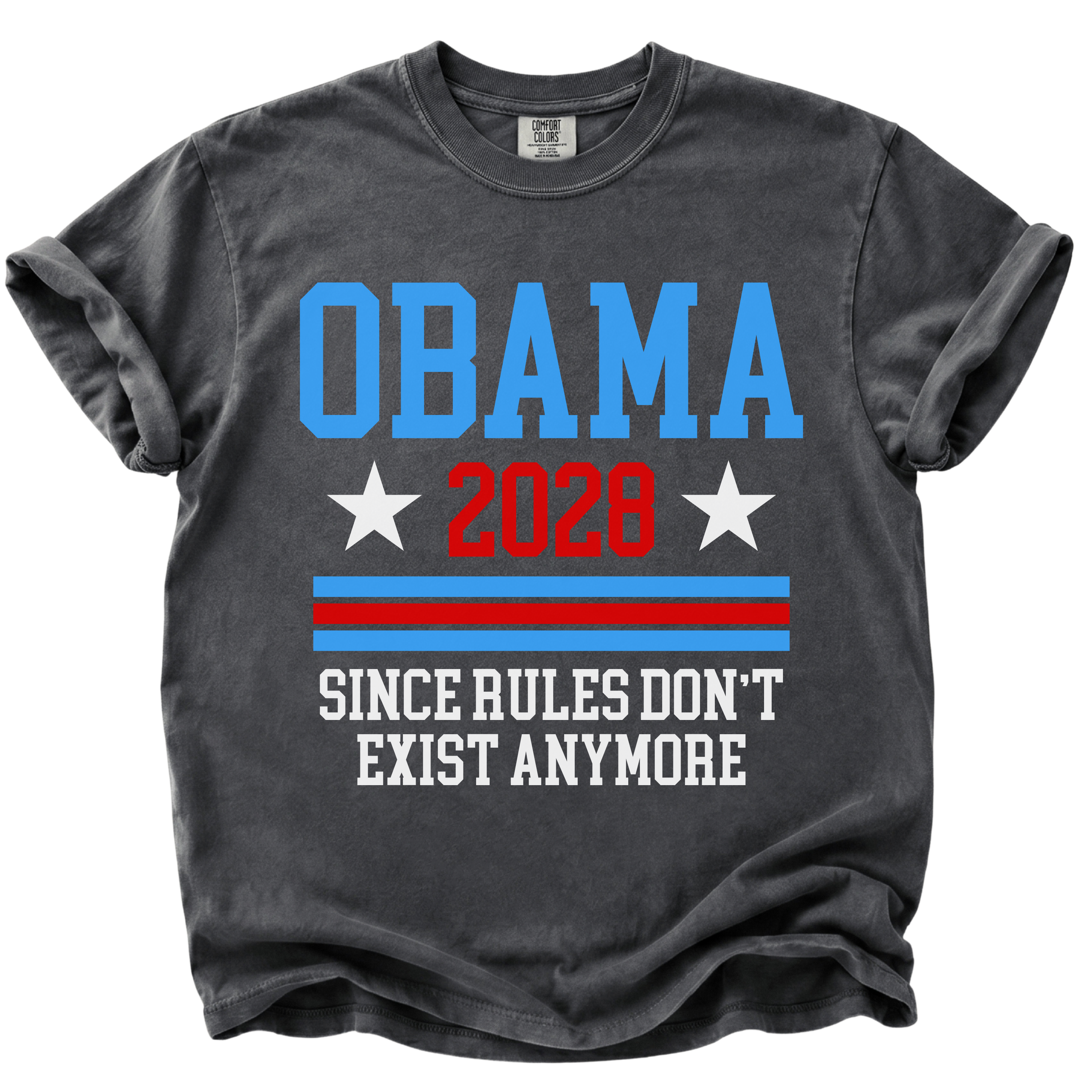 Obama 2028 Campaign Satire T-Shirt