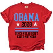 Obama 2028 Campaign Satire T-Shirt