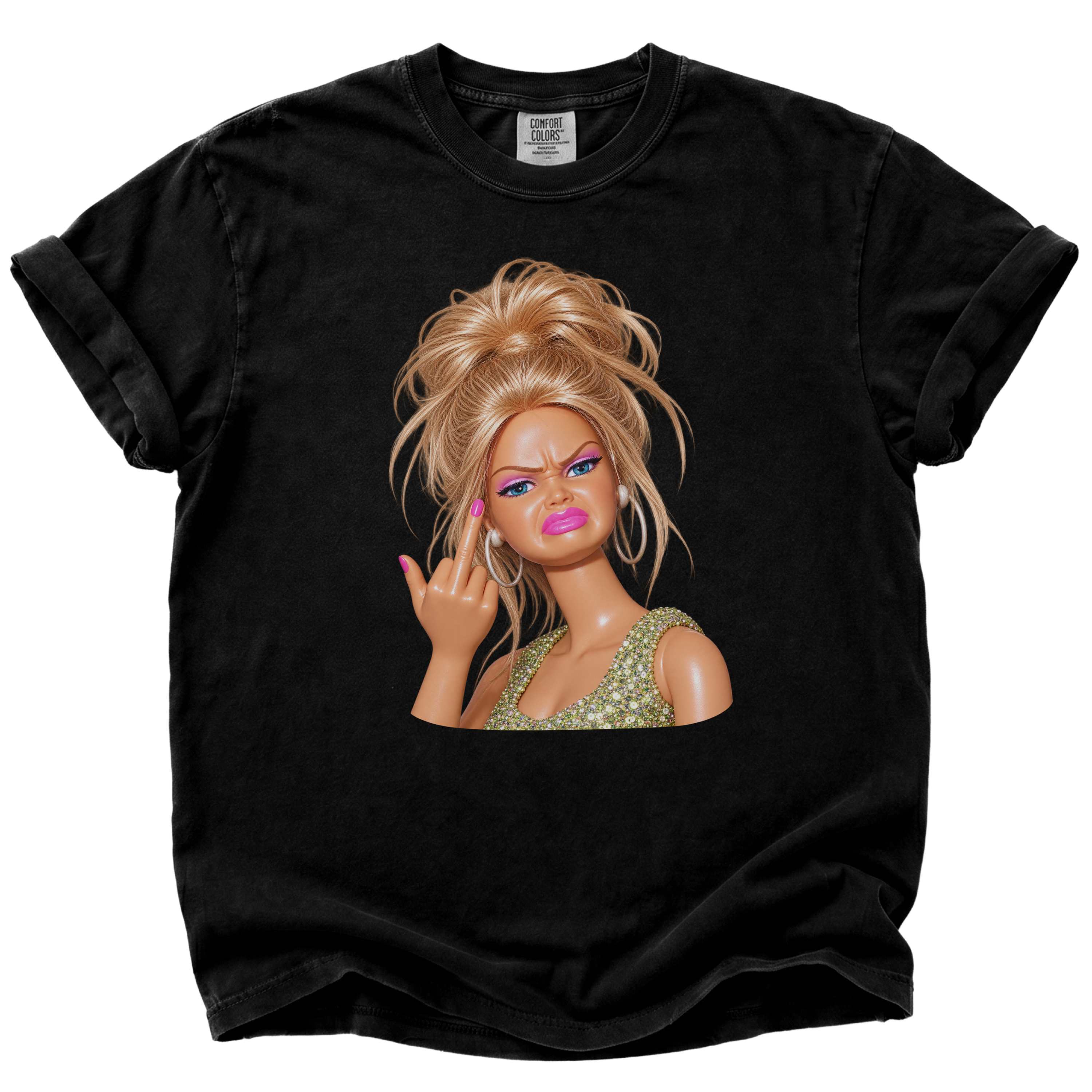 Pissed Off Doll Meme T-Shirt