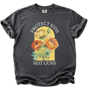 Protect Kids Not Guns Floral T-Shirt