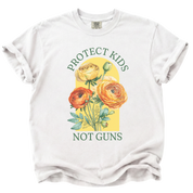 Protect Kids Not Guns Floral T-Shirt