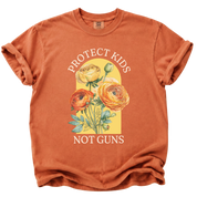Protect Kids Not Guns Floral T-Shirt