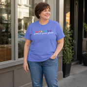 Protect Queer Youth Rainbow Flower T-Shirt