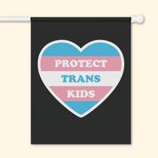Protect Trans Kids Garden Flag