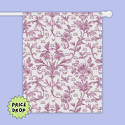 SALE - FDT Magenta Toile Flag