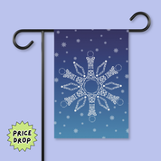 SALE - FDT Snowflake Flag