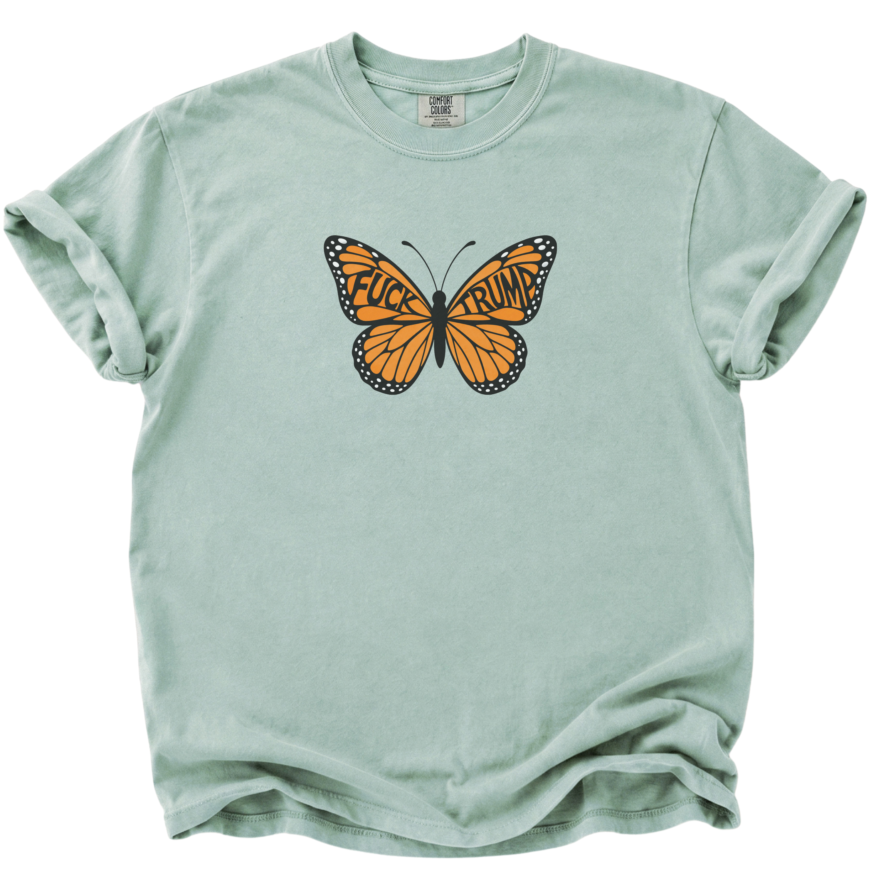 F*ck Trump No Orange Monarchs Butterfly T-Shirt