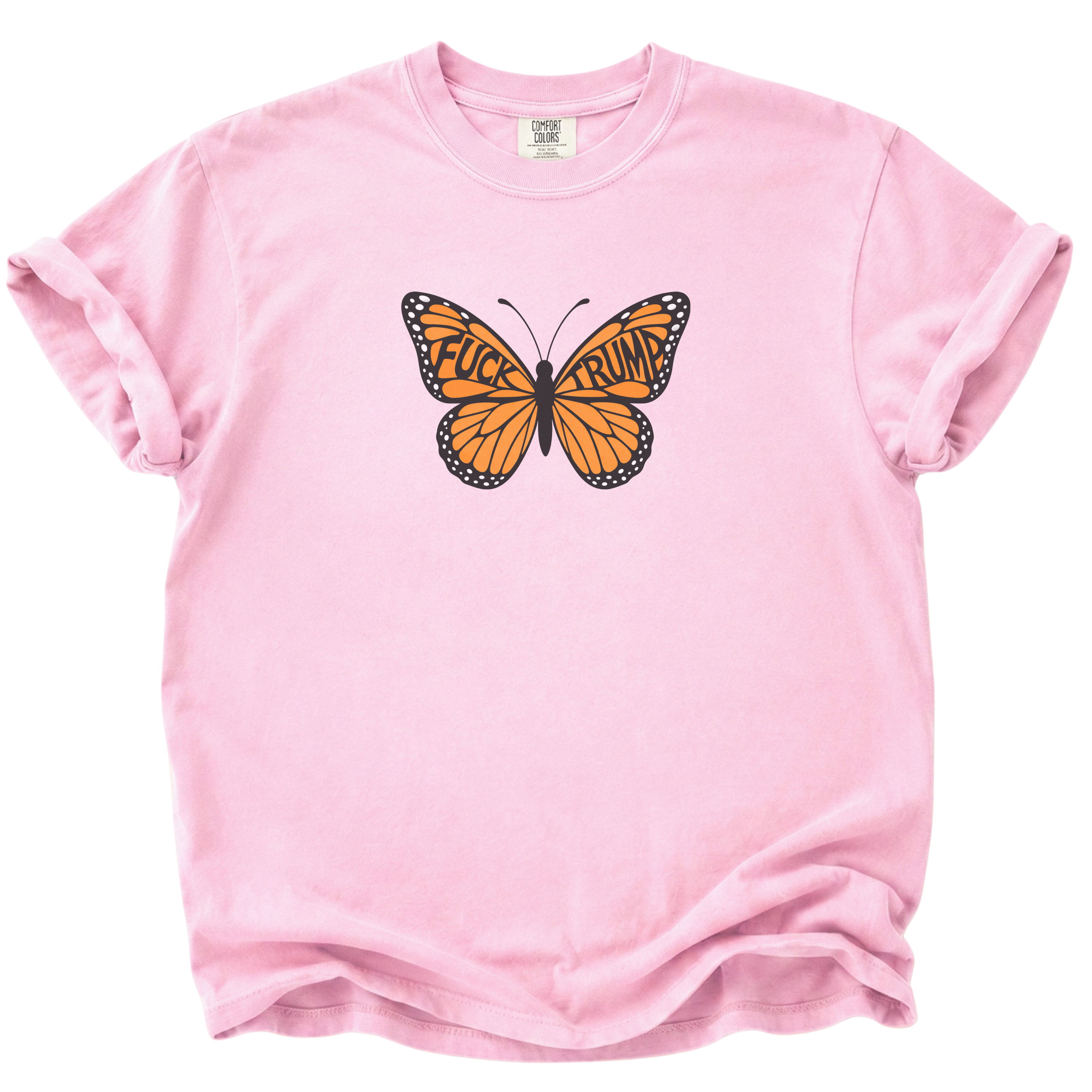 F*ck Trump No Orange Monarchs Butterfly T-Shirt