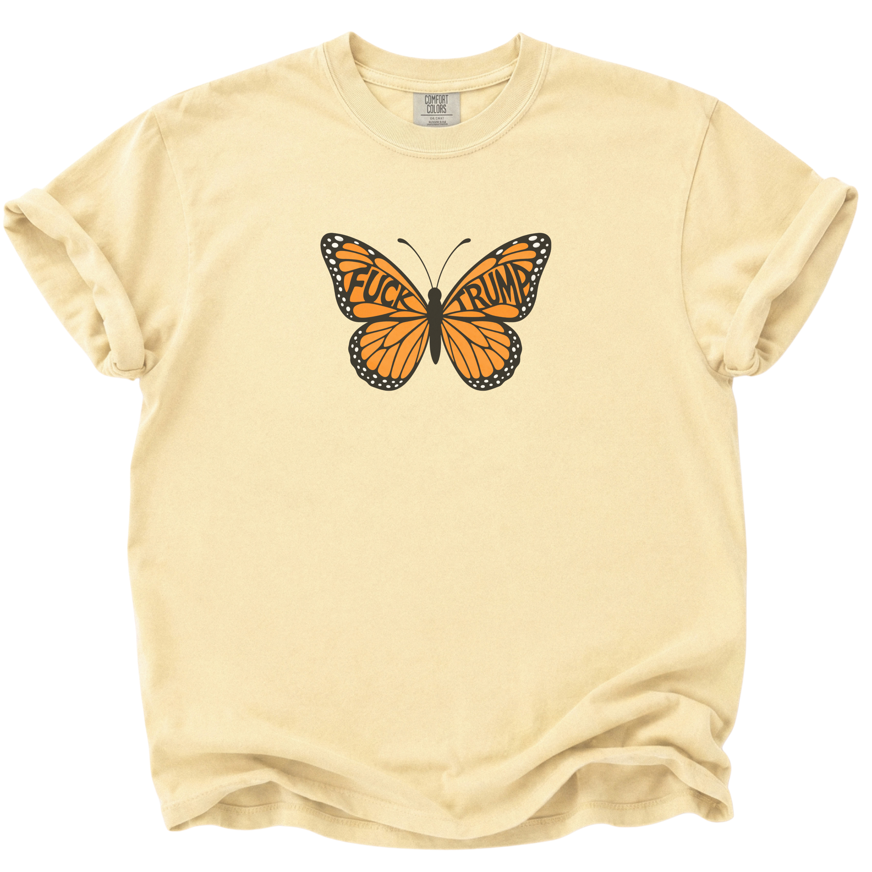 F*ck Trump No Orange Monarchs Butterfly T-Shirt