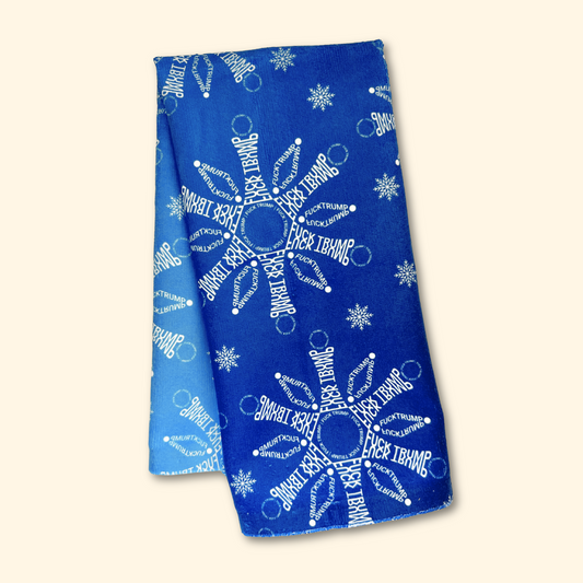 Subtle F*ck Trump Snowflake Hand Towel