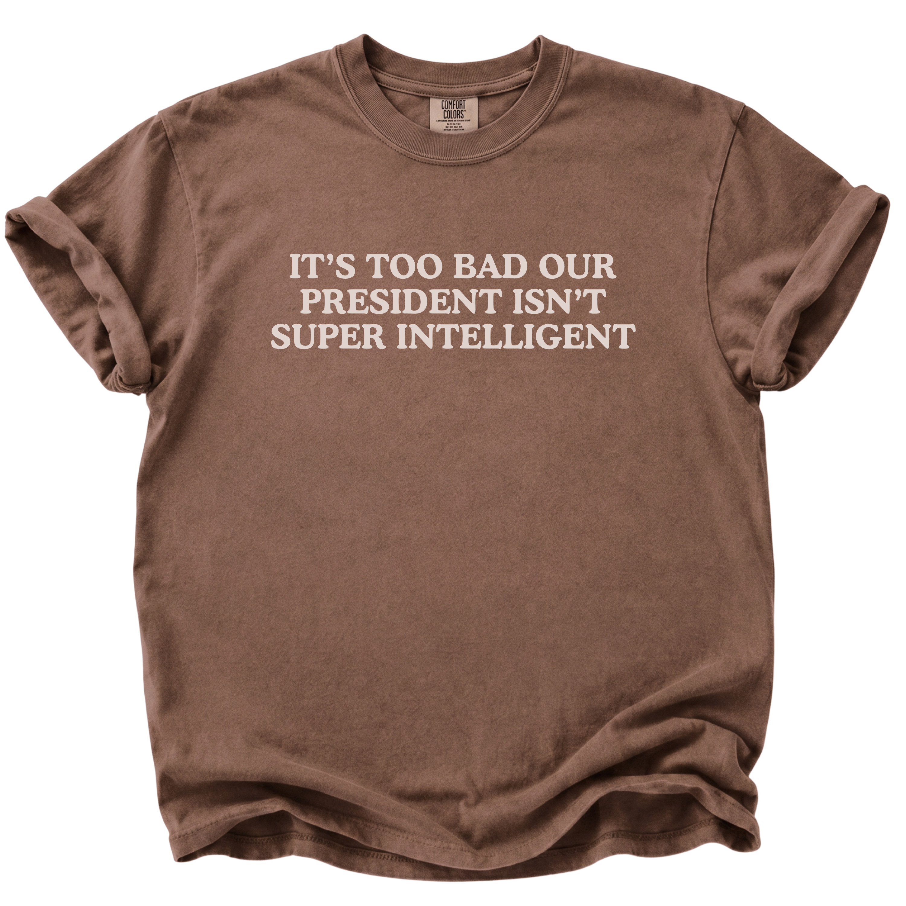 Too Bad Our President Isn't Super Intelligent T-Shirt