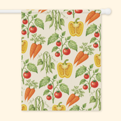 F*ck Trump Watercolor Vegetable Garden Flag