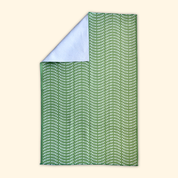 Trump Sucks Green Pattern Waffle Weave Kitchen Towel