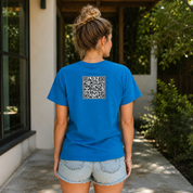 F*ck Trump QR Code Women's V-Neck T-Shirt
