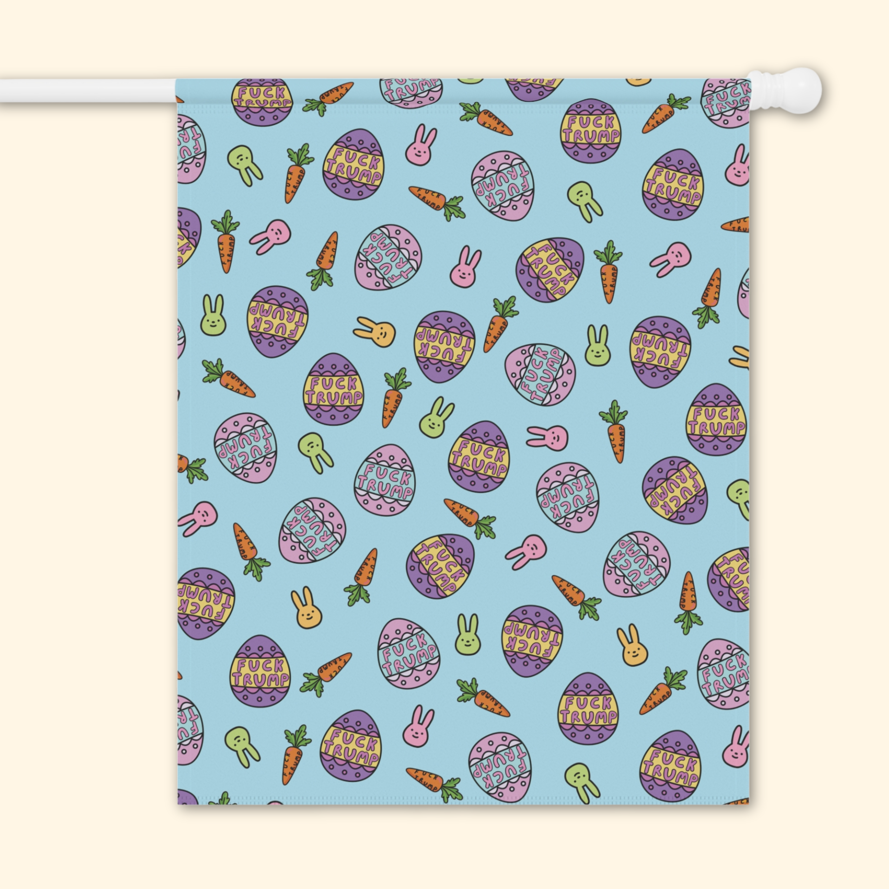 F*ck Trump Easter Garden Flag