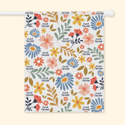 F*ck Trump Retro Flower Flag