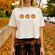 F*ck Trump Pumpkin Boxy Cropped T-Shirt